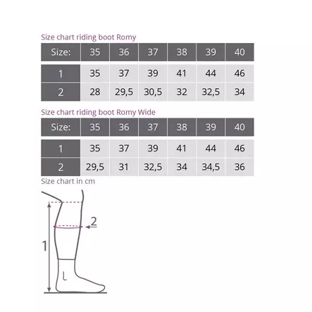 Lasten ratsastussaappaat Romy wide - Ratsastussaappaat - qhp7173 - 2